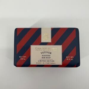 Casa Dos Aromas Vetiver Scented Bar Soap 300g Limited Edition Made in Portugal